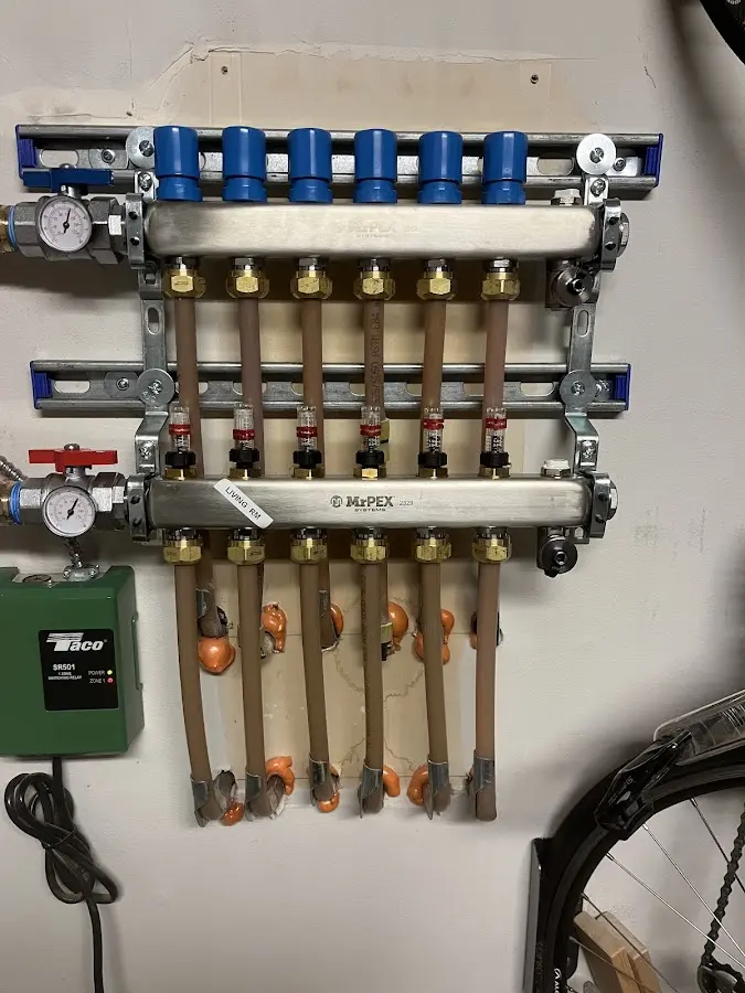 Plumber performing Leak Detection at a residential property in Palm Beach